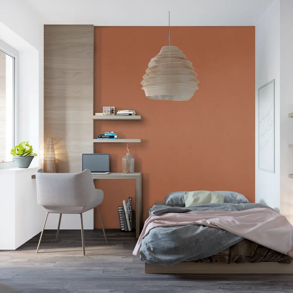 Обои флизелиновые Erismann NATURAL SILENCE коричневые 1.06 м 5292-13 82136382 STLM-2196629 - Вид №2