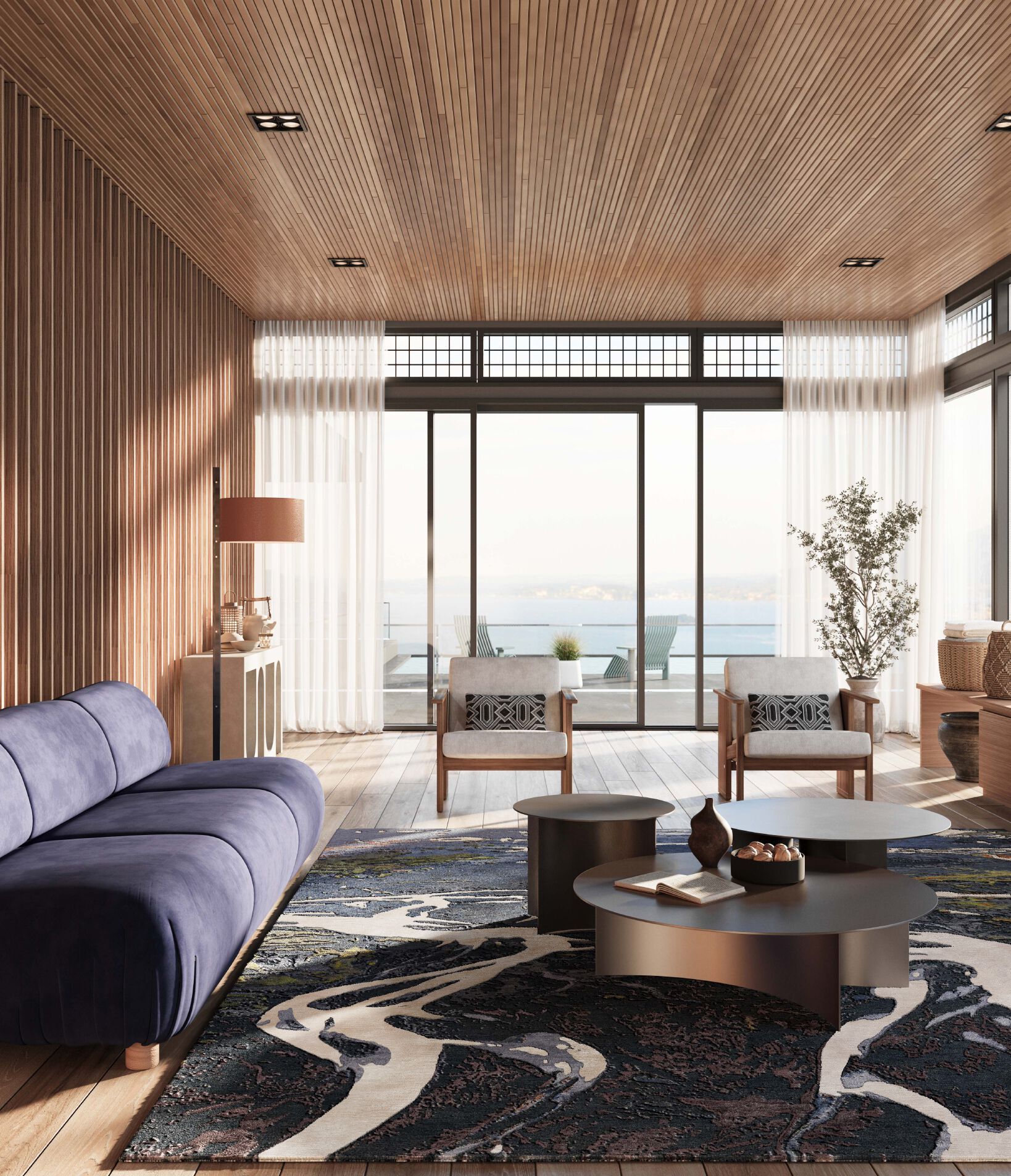 Прямоугольный ковер ручной работы Tapis Rouge Planet Earth ARCH-00105425 - Вид №1