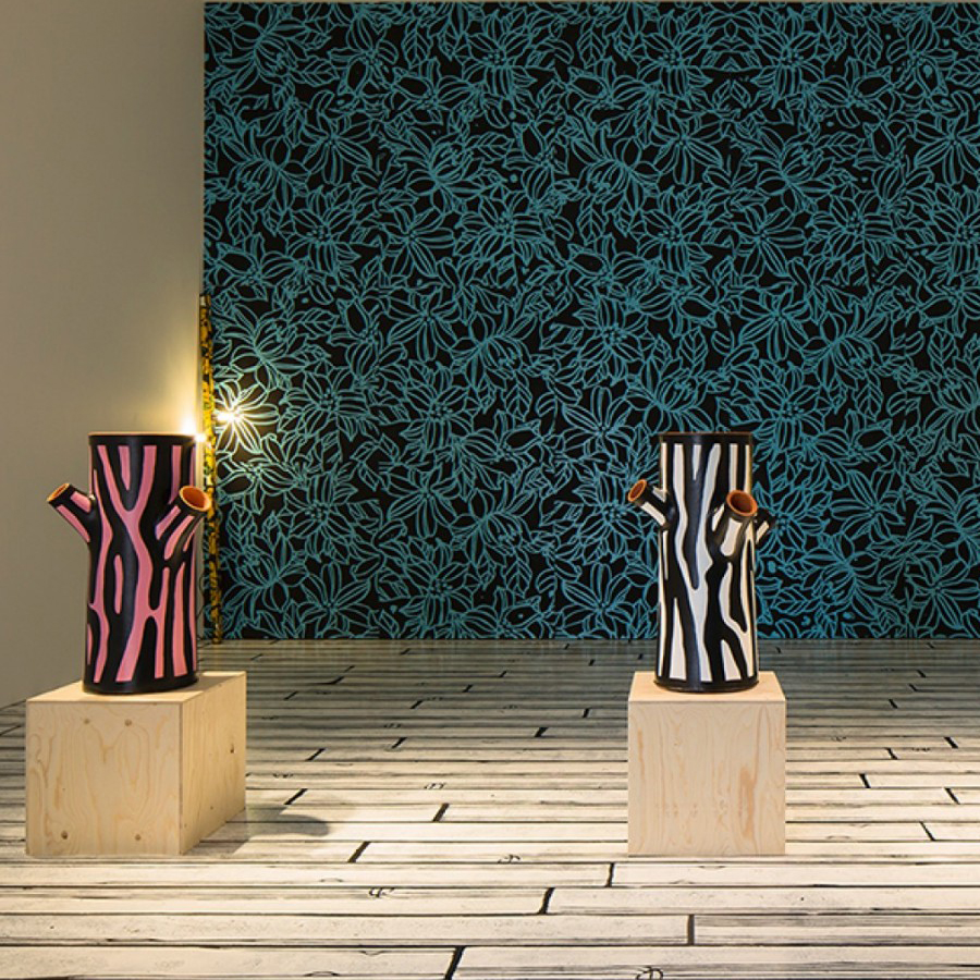 Ваза Tree Trunk M белая Hay 401679 - Вид №8