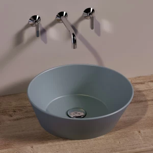 WA01CEMENTOMATT Накладная раковина на столешницу  круглая Simas