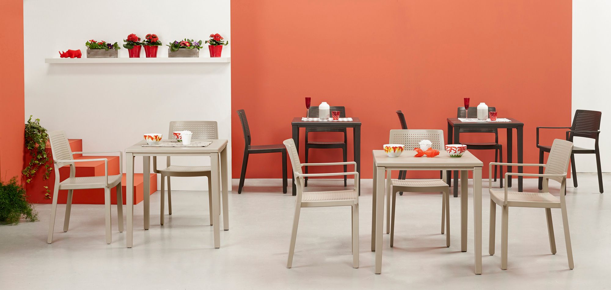 Штабелируемый стул из инженерного пластика S-CAB Emi ARCH-00095977 - Вид №3