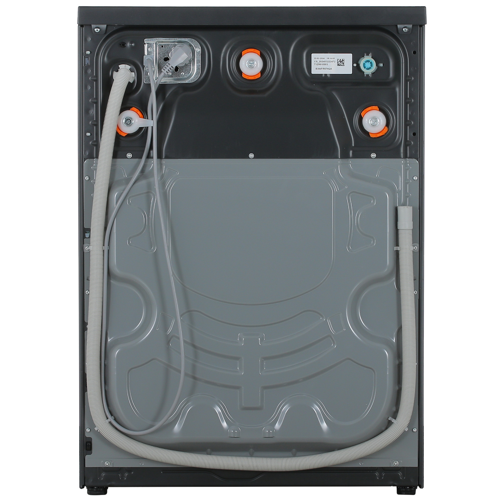 9077999 Стиральная машина Beko B3WFR57H2A серый STDN-0074104 - Вид №9