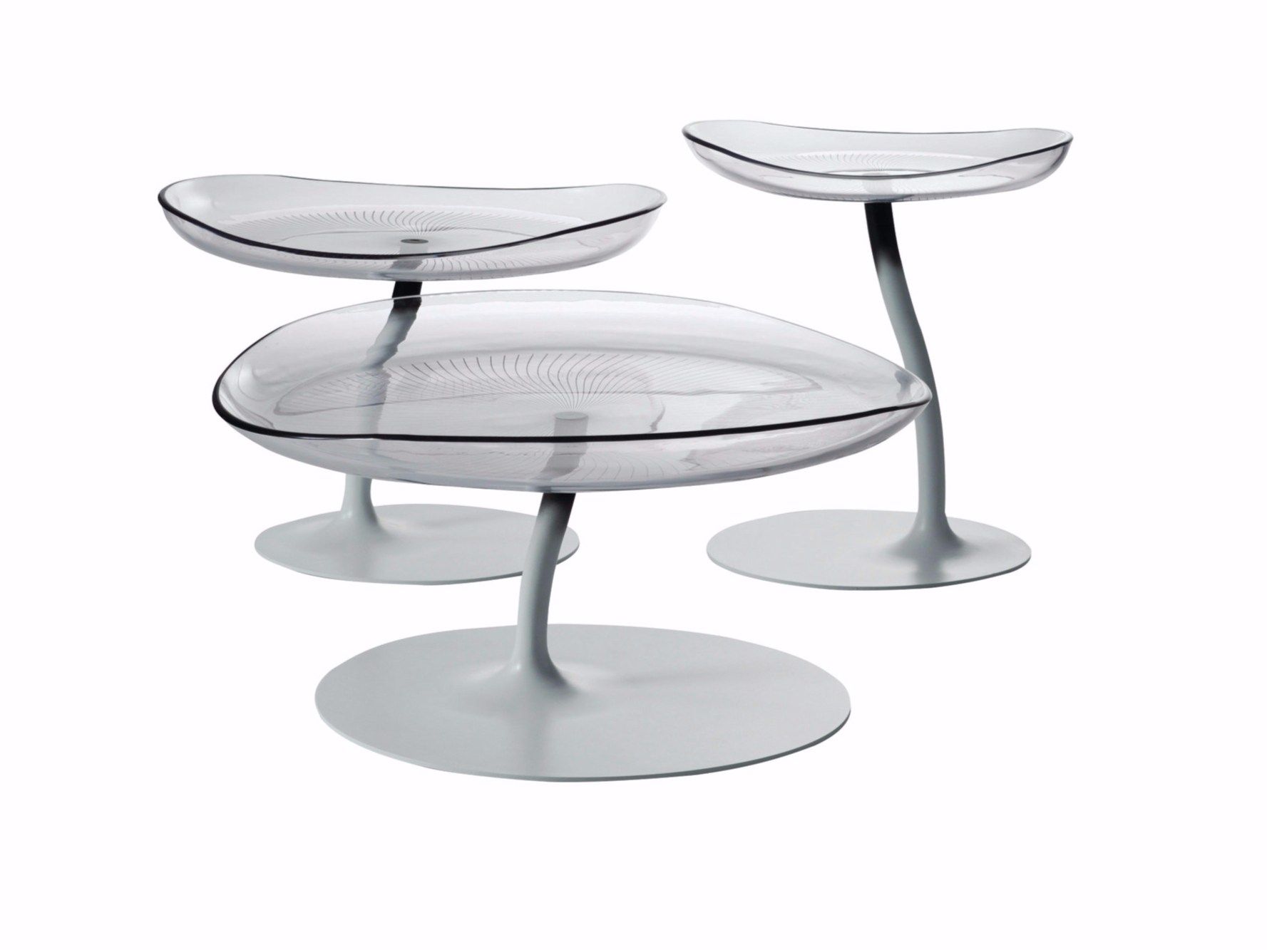 Круглый журнальный столик в Altuglas® ROCHE BOBOIS MUCIDULE ARCH-00135760