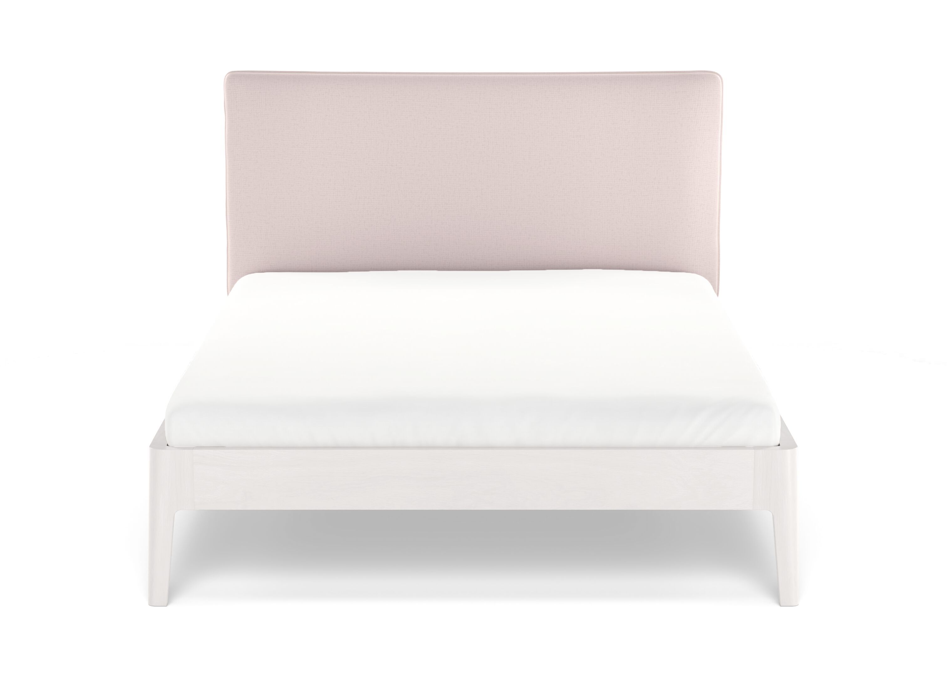 Съемная деревянная кровать с мягким изголовьем Noah Living белье ARCH-00097944 - Вид №8