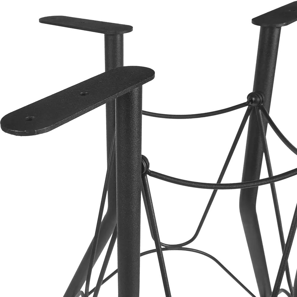 Подстолье для рабочей поверхности 73 см сталь цвет черный глянцевый Sheffilton STLM-2030732 - Вид №7