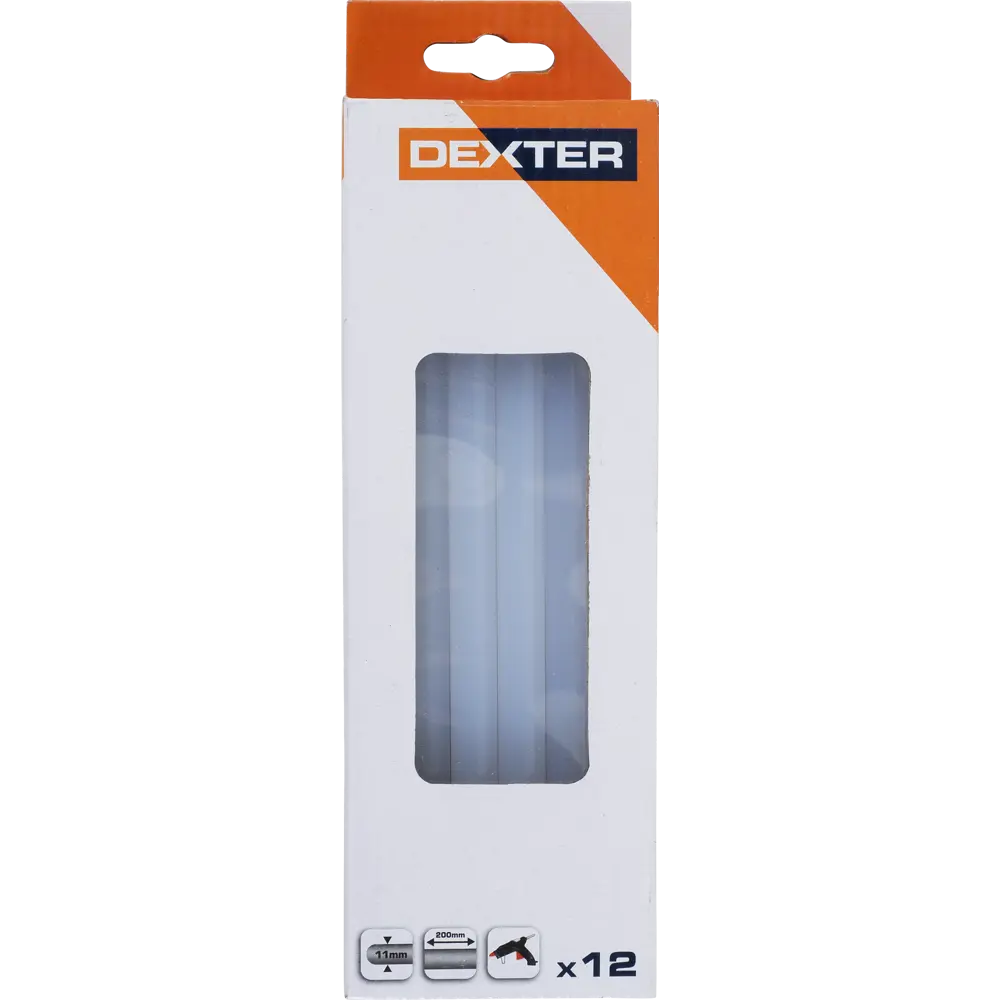Клеевые стержни Dexter 11x200 мм 12 шт STLM-2077822 - Вид №2
