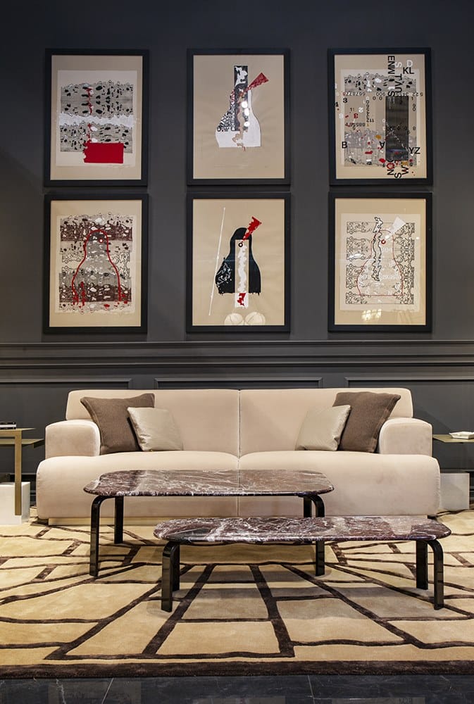 Прямоугольный кожаный журнальный столик Formitalia ARCH-00106437 - Вид №3