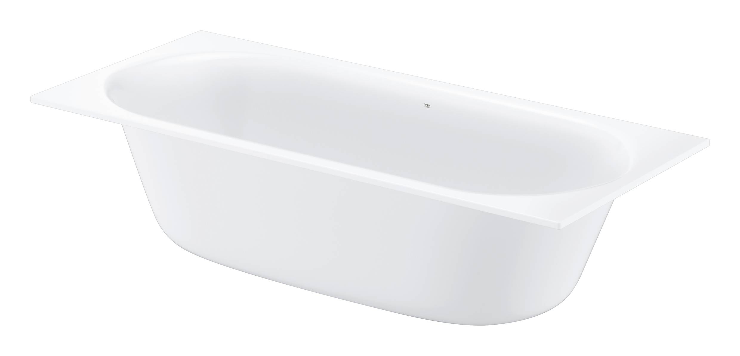 Ванна GROHE Essence, встраиваемая с противоскользящим покрытием, 180 х 80 х 45 см, альпин-белый (39619000) - Вид №1