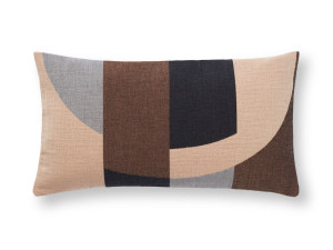 Прямоугольная подушка из хлопка с рисунком