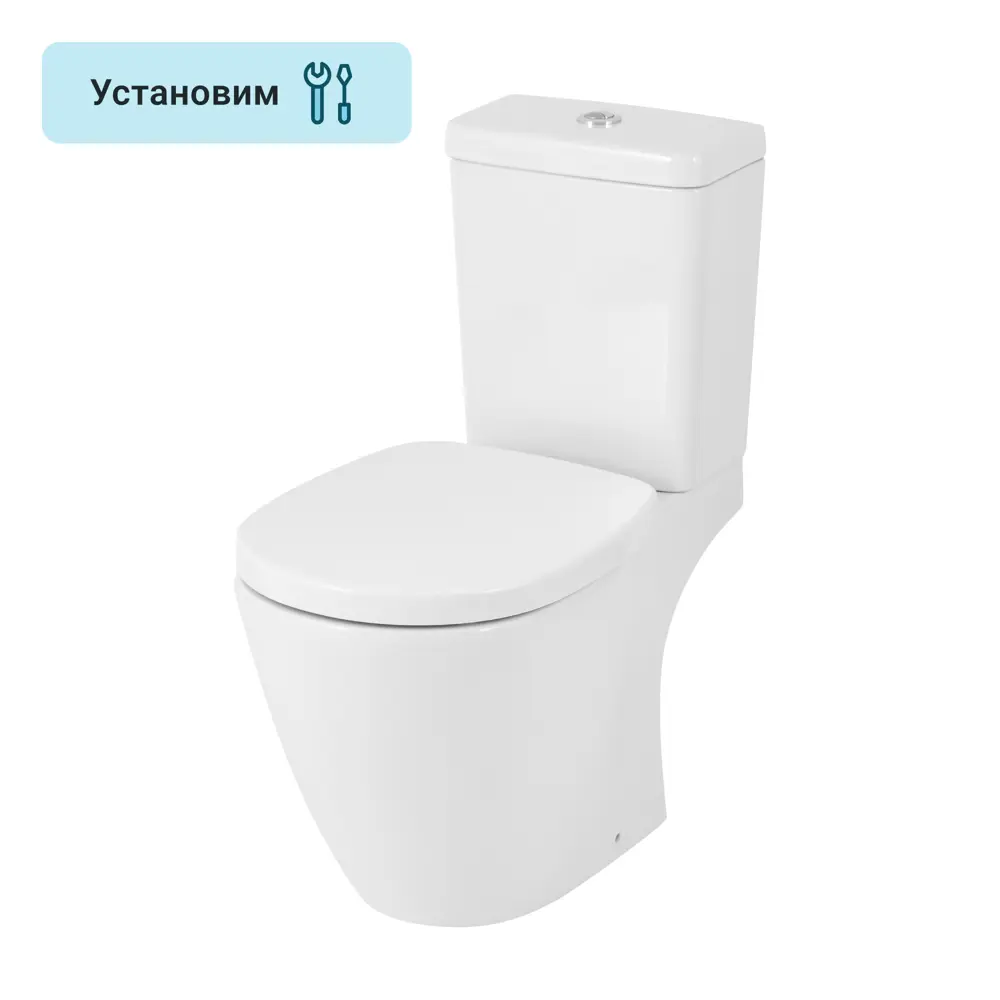 Унитаз-компакт Ideal Standard Connect горизонтальный выпуск двойной слив 83075874 STLM-2019899 