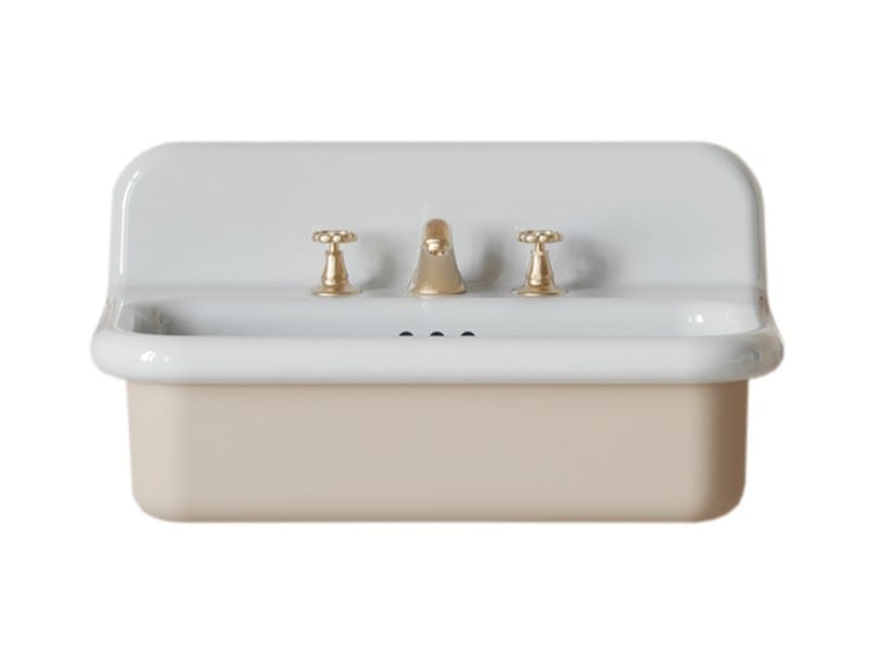 Прямоугольная керамическая подвесная раковина с переливом BLEU PROVENCE True Colors Lite ARCH-00137793 - Вид №1