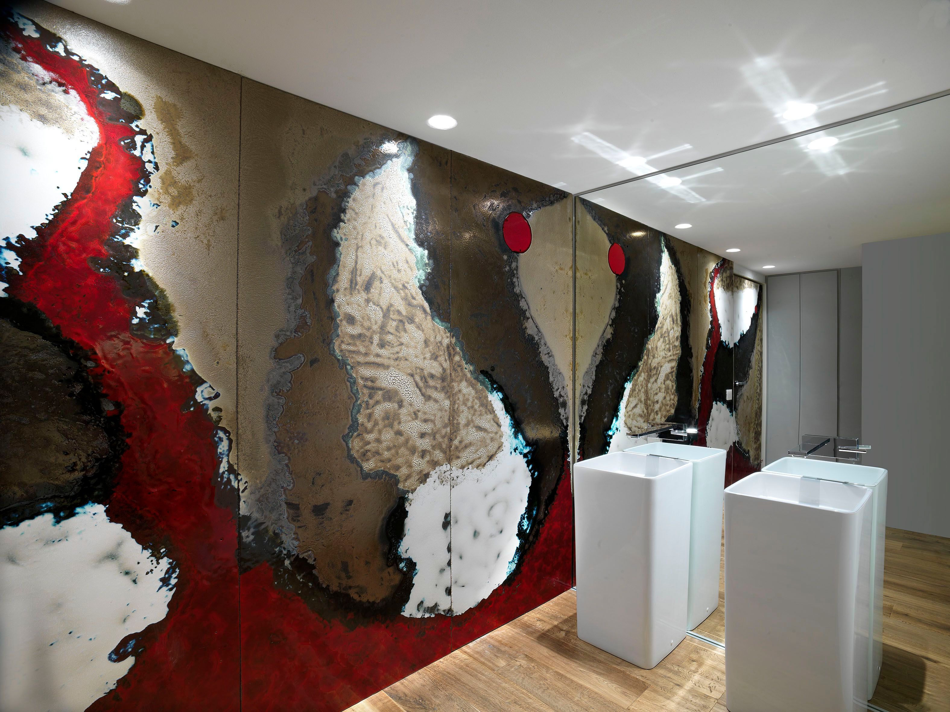 Облицовка из майоликовой лавы для интерьера DOMIZIANI RIVESTIMENTI ARCH-00086842 - Вид №2