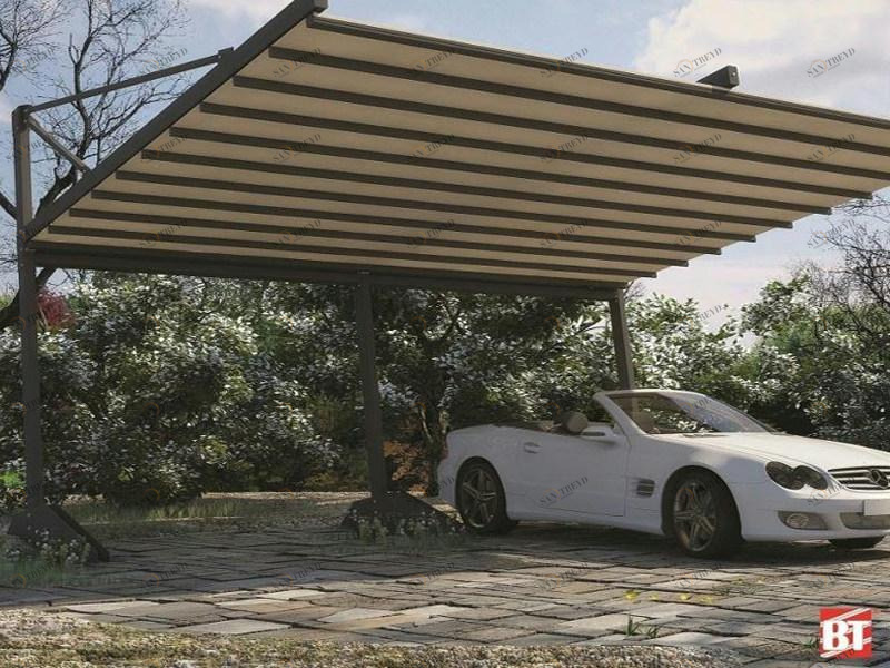 BT Group Стальное навес для парковок sun-id-1400247