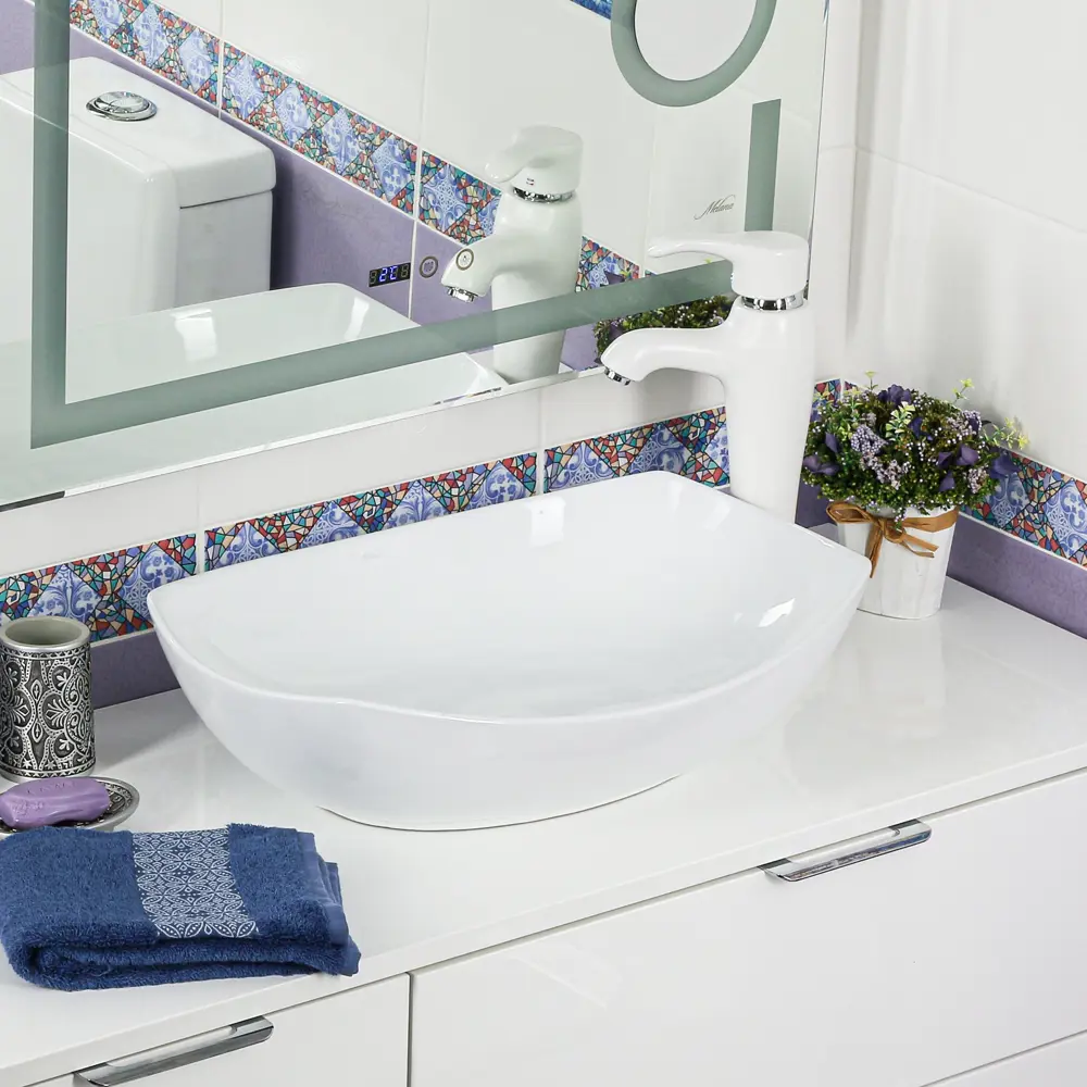 Melana MLN-320338 — элегантная накладная раковина для современной кухни 89091873 STLM-0078298 - Вид №7