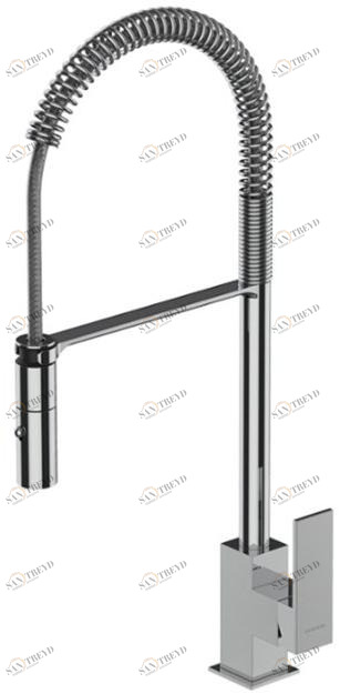 GUGLIELMI Кухонный смеситель, однорычажный, с вытяжным душем Semi-pro Fggg65935