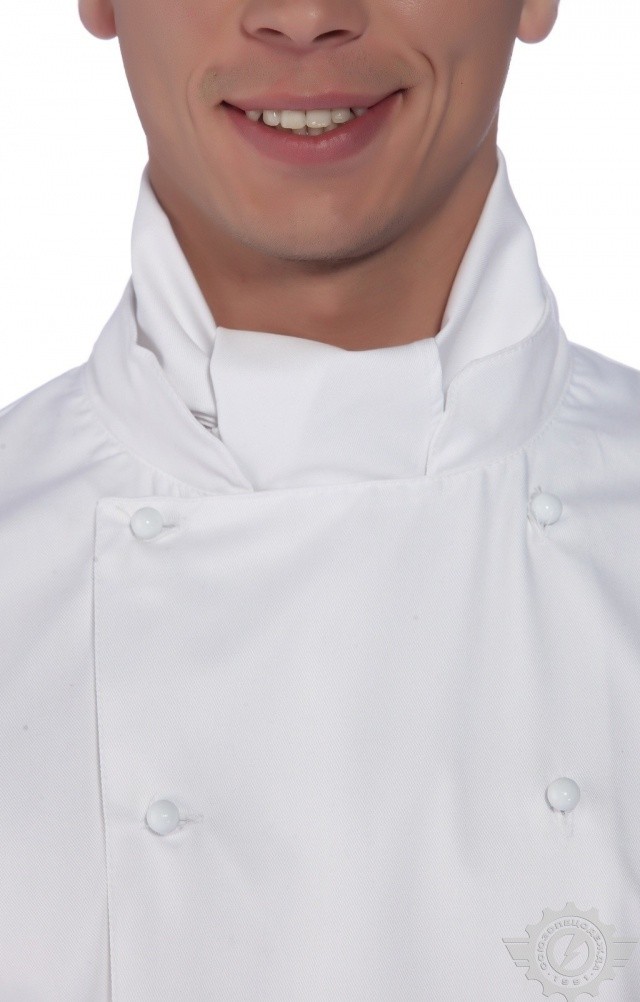 66025 Куртка поварская "Люкс" двубортная  Повар  размер 56-58/170-176 Спецодежда  - Вид №4