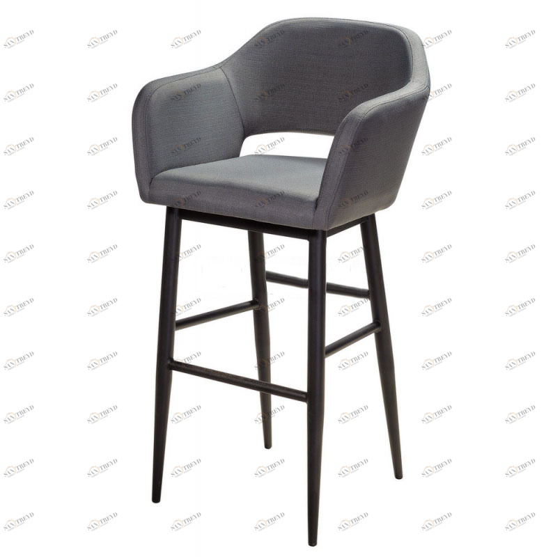 Кресло барное Oscar Grey РЕСТОРАЦИЯ ДИЗАЙНЕРСКИЕ 096766 Серый 