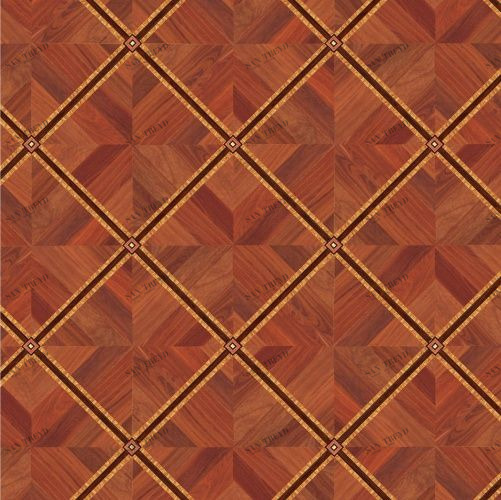 Художественный паркет Da Vinci Щитовой 26-185 Дуб (Гладкая) 500х500 мм 26010185