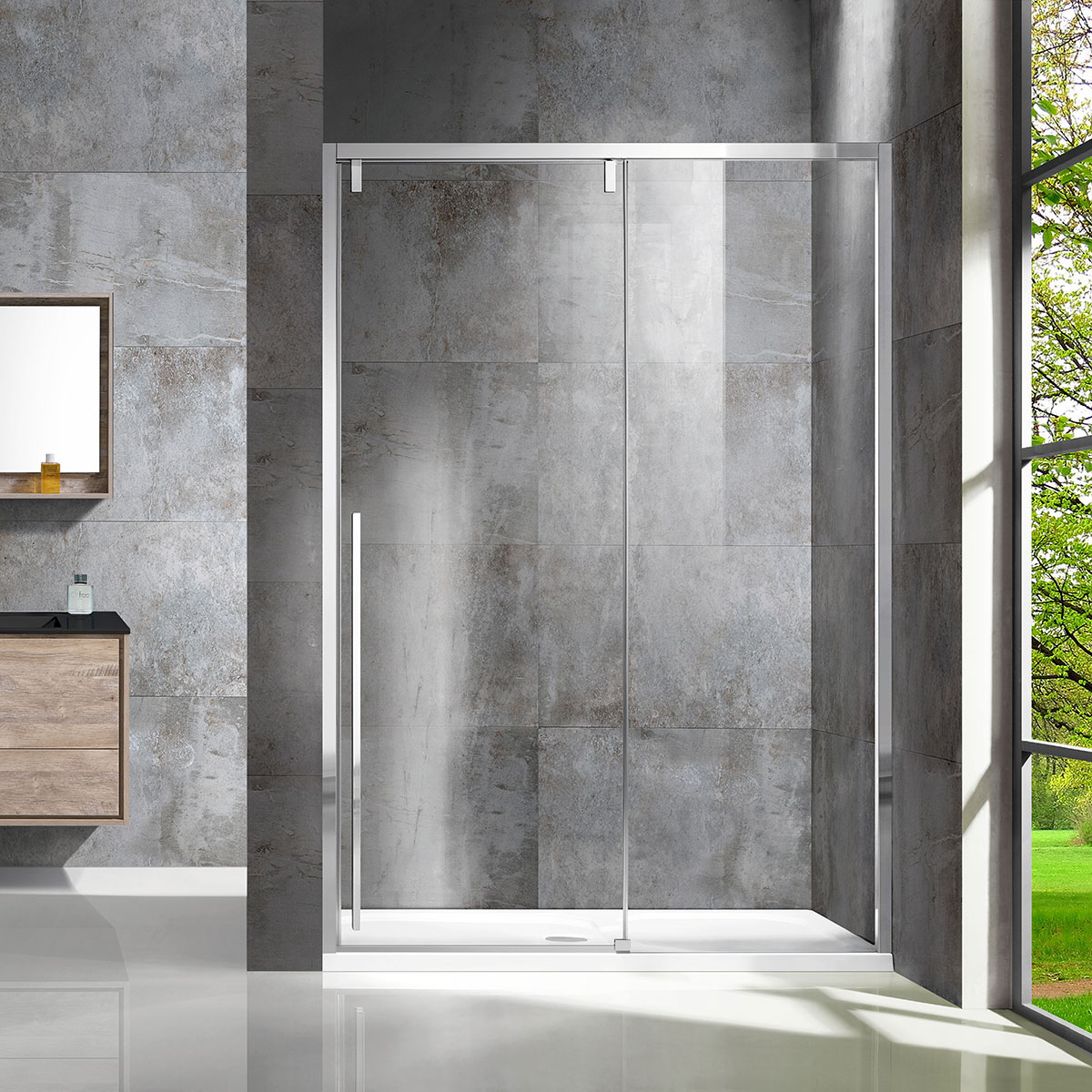 VDS-1L130CL-1 Душевая дверь Vincea Lugano Santreyd