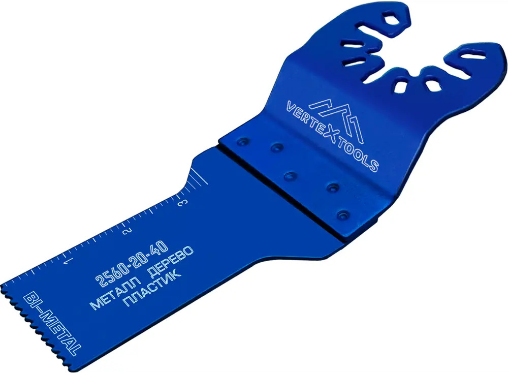 Биметаллическая пильная насадка Vertextools 20×40 мм для реноватора 85925272