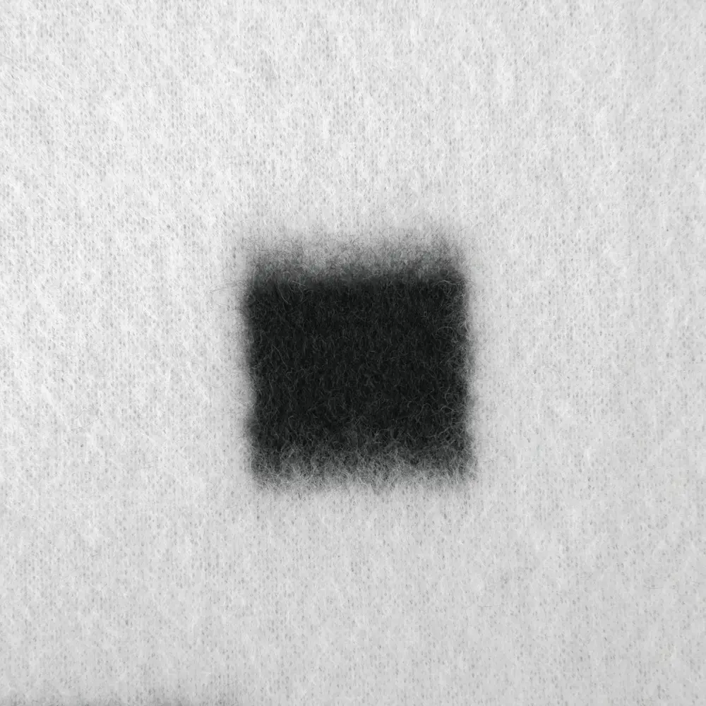 Плед «Квадрат», 130х170 см, флис, цвет белый/чёрный BELEZZA STLM-2157634