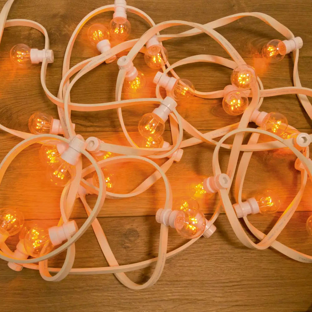 Гирлянда белт-лайт из лампочек Neon-Night Belt Light 10 м 30 ламп IP65 цвет желтый 86263770 STLM-2194293 Santreyd 
