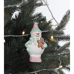 89378974 Украшение елочное «Снеговик», 934555 11x6.4x5.2 см, цвет разноцветный STLM-1447545