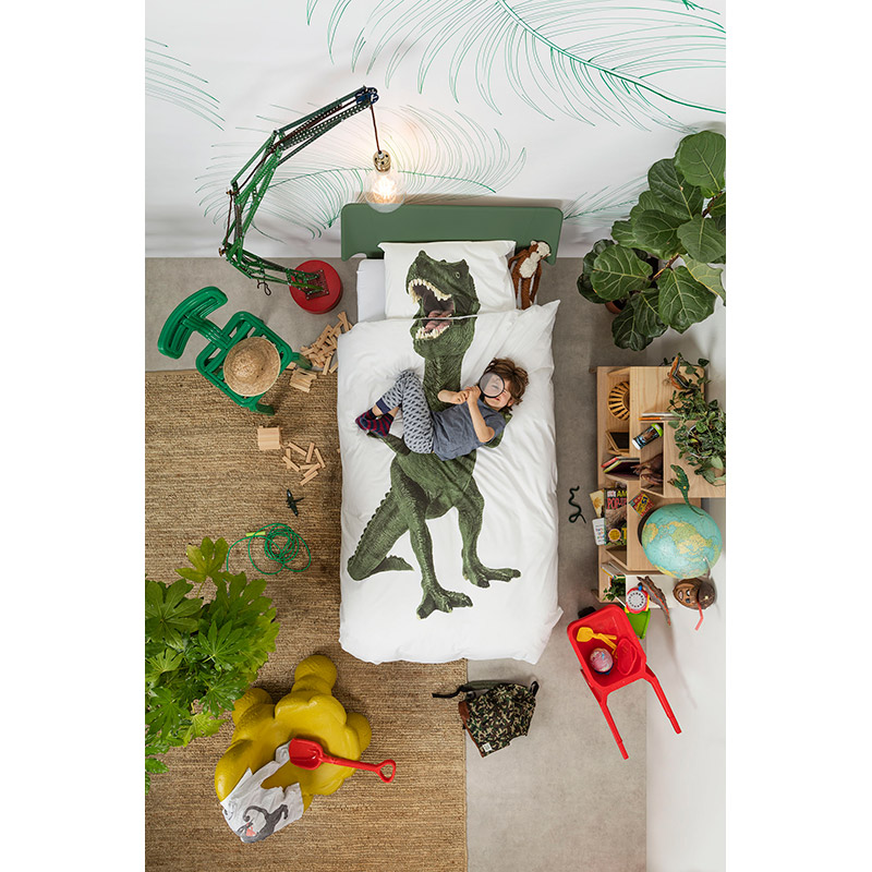 Комплект постельного белья  "Тираннозавр Рекс " 150х200 см SNURK DINOSAURUSREX150X200CM - Вид №3