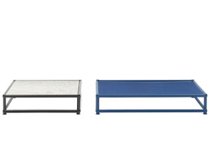 Алюминиевый садовый столик с каменным верхом