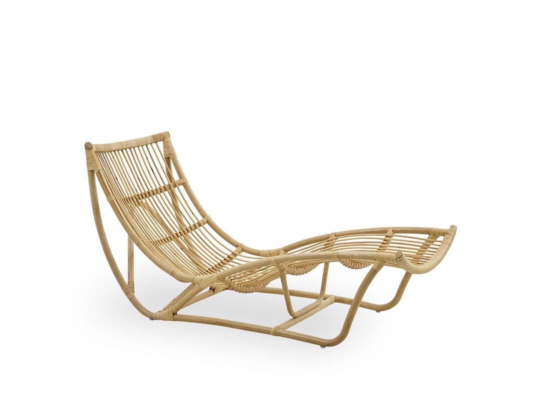 Chaise longue in rattan Sika Design Originals ARCH-00092371