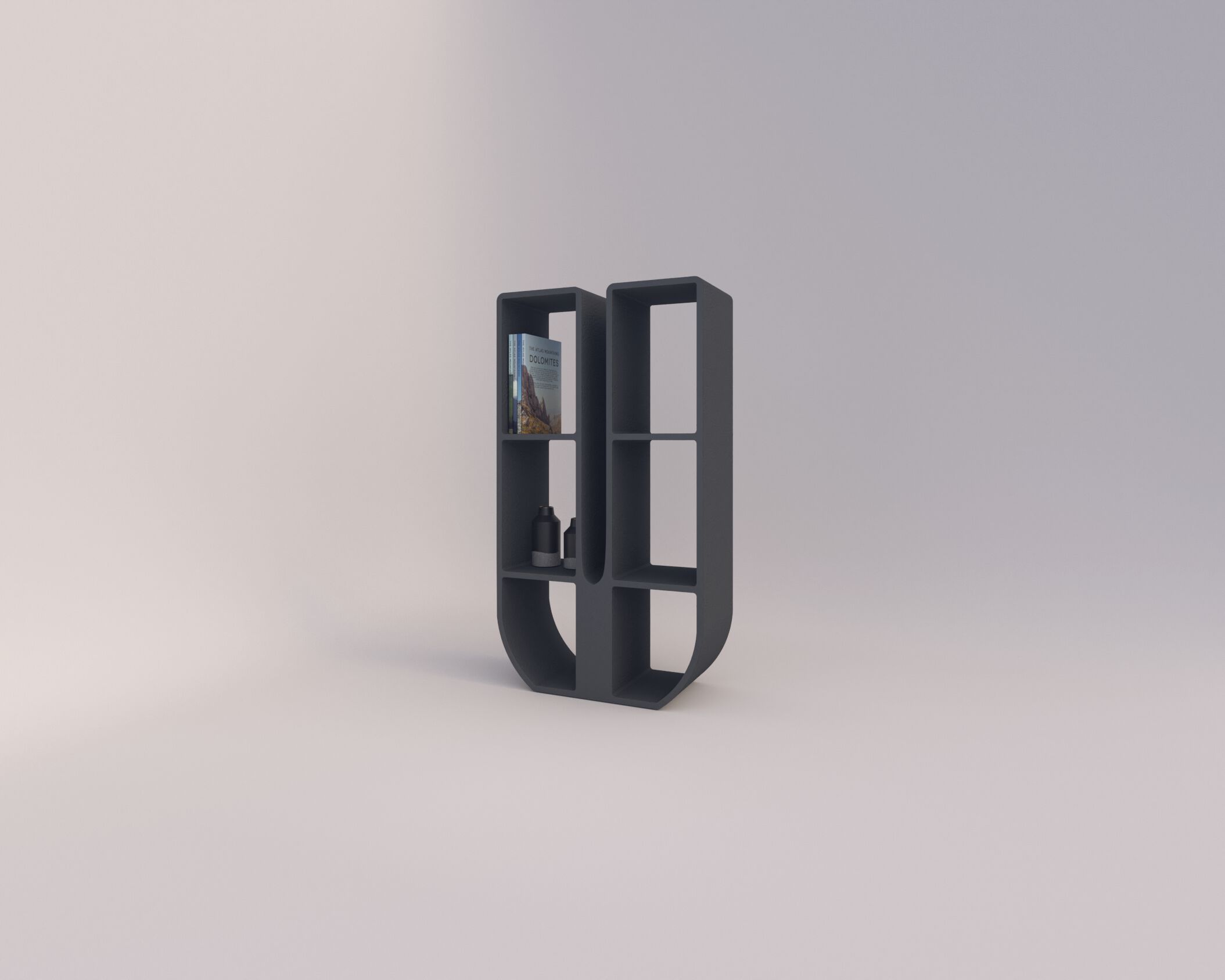 Мебель контейнеры в бетонной конструкции Voltan 555 ARCH-00021949 - Вид №141