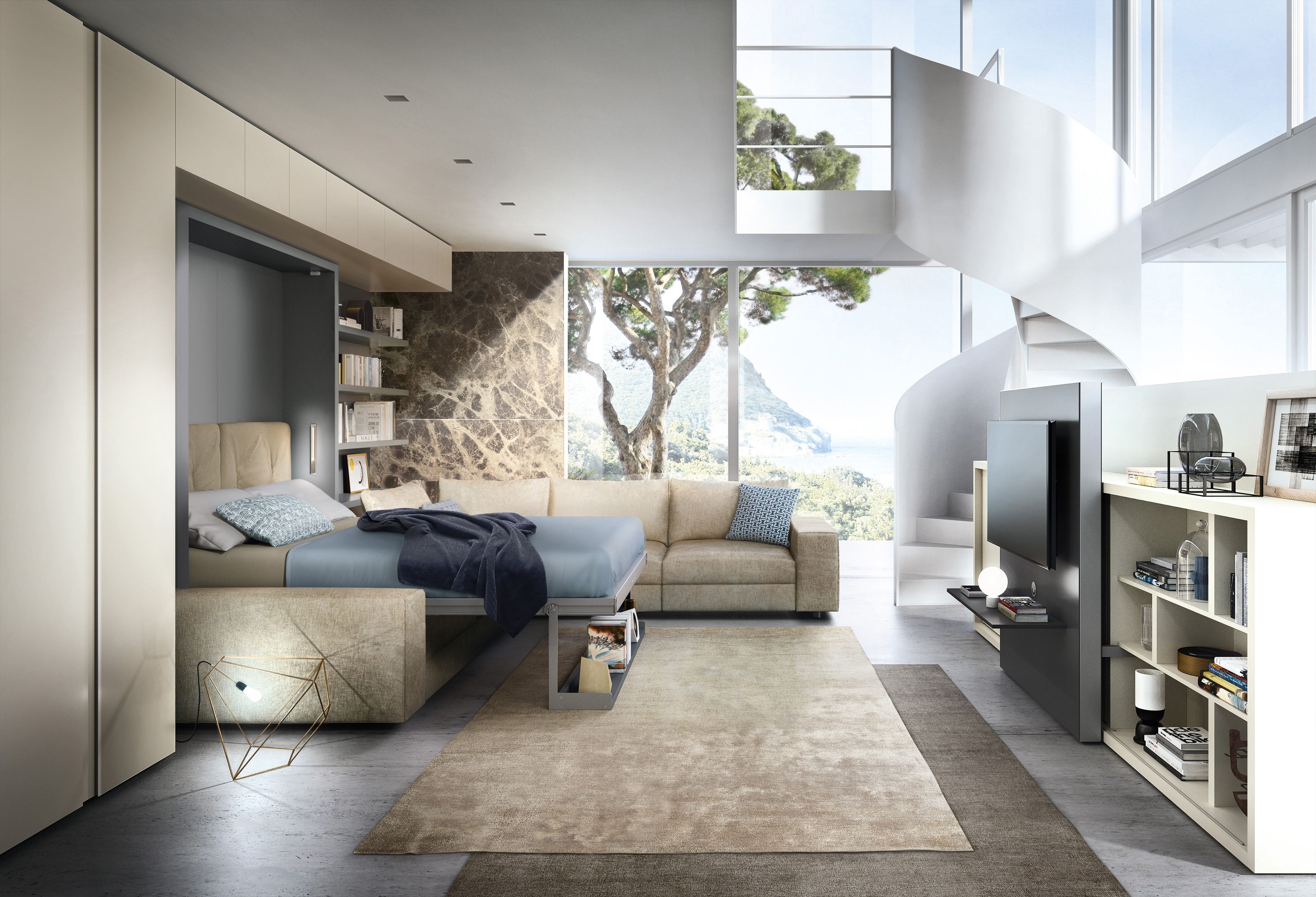 Диван-трансформер из ткани CLEI Tango ARCH-00136330 - Вид №1