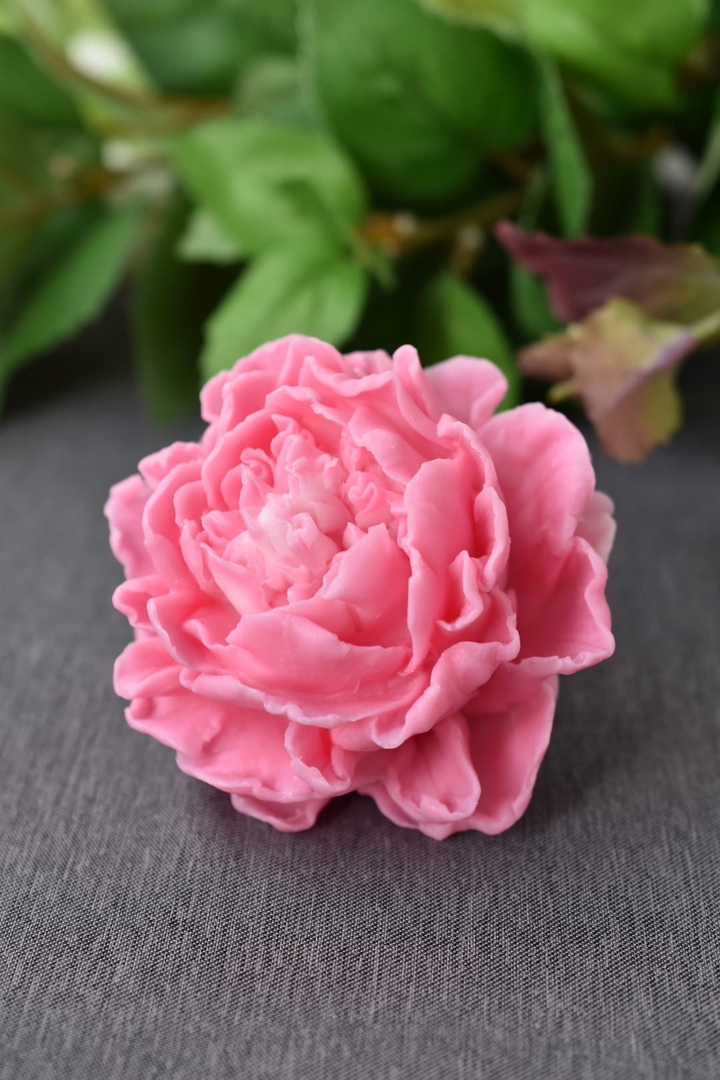 11388 Молд "Пион Арлекин S" силикон HobbyPage 