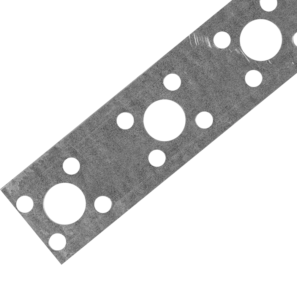 Перфорированная лента прямая LP 20x0.5 5 м оцинкованная сталь цвет серебро 84857961 STLM-2133059 Santreyd  - Вид №1