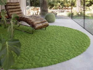 Casalis Однотонный круглый коврик