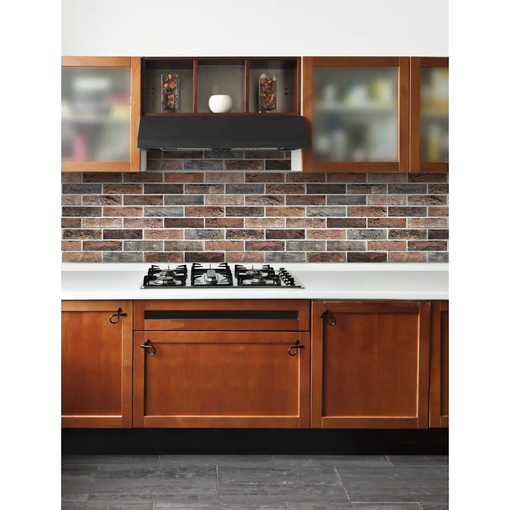 Santreyd Панель ПВХ «Бремен» - рельефный кирпич для стен и потолков 84793080 STLM-0055190 - Вид №3