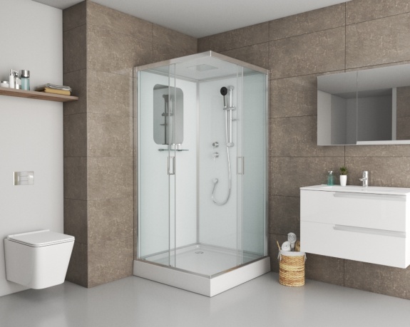 Душевая кабина NG-6002Q (1000х1000х2100) Santreyd NG-6001-02Q - Вид №1