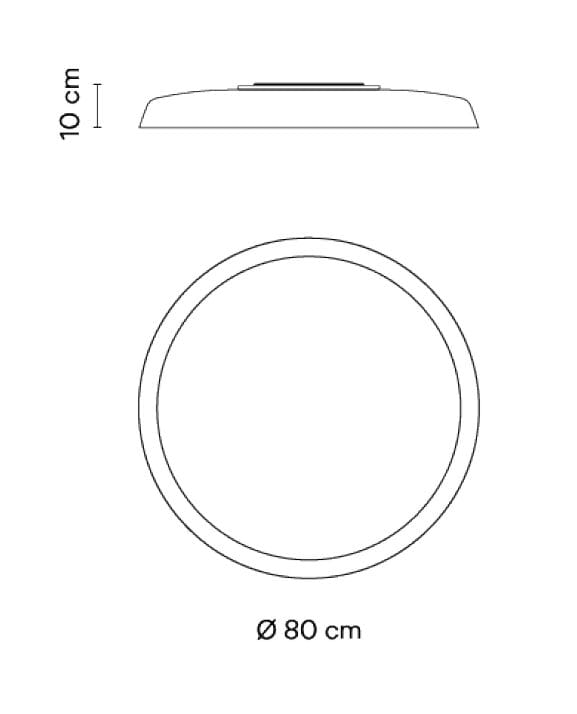 Потолочный светильник с регулируемой яркостью Vibia Bigger ARCH-00021889 - Вид №7