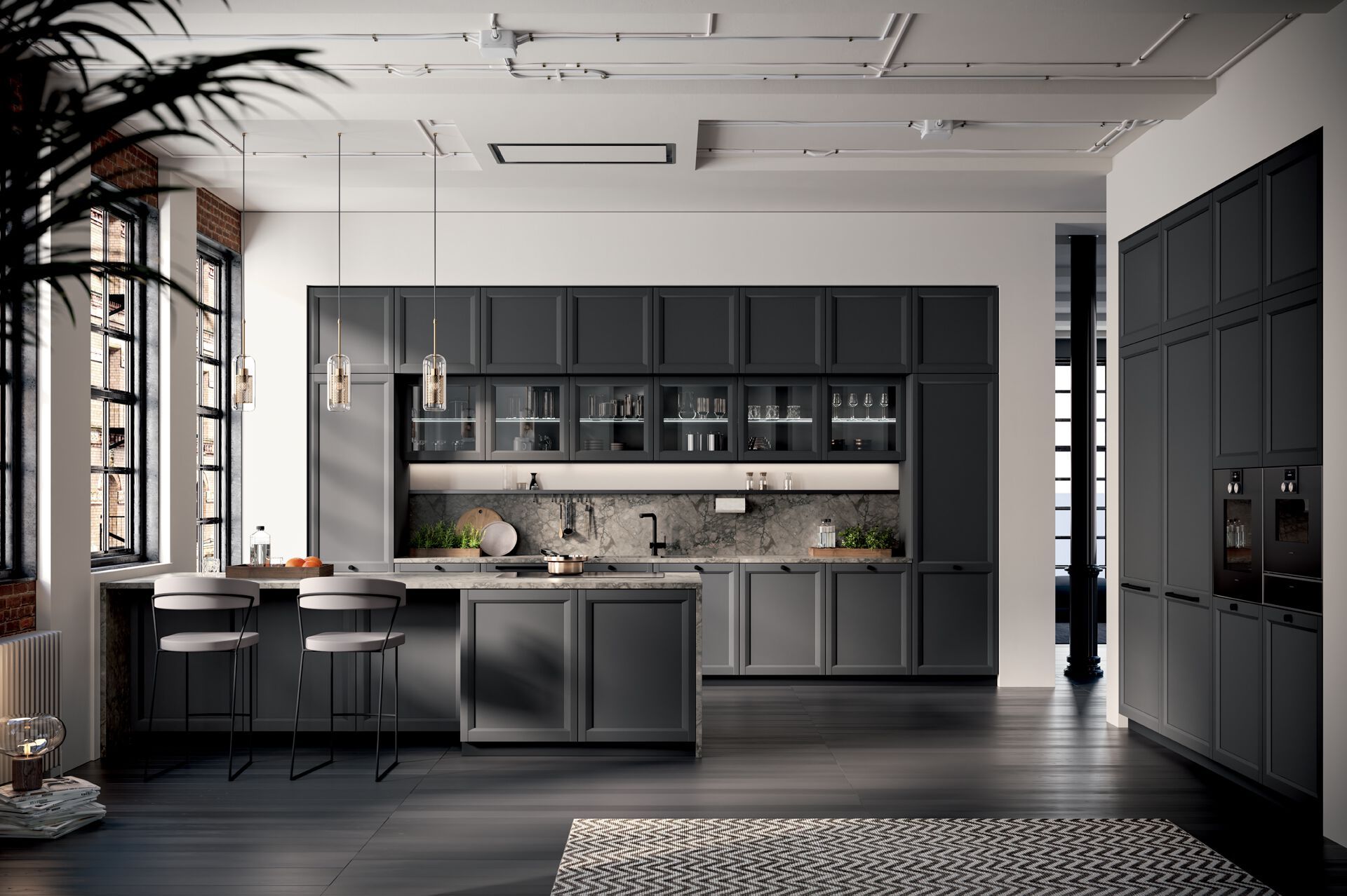 Встроенная кухня Febal Casa Origina ARCH-00031400 - Вид №1