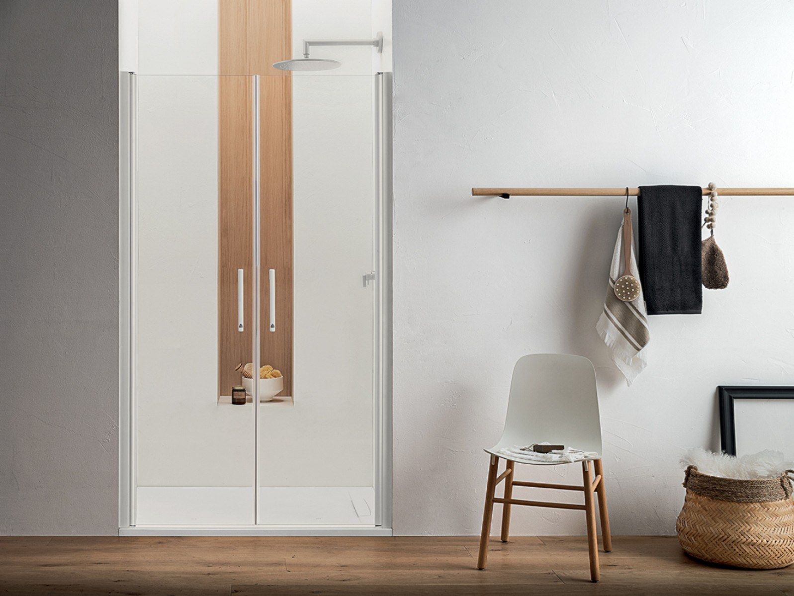 Нишевая душевая кабина с распашной дверью ARBLU Дедал ARCH-00047724