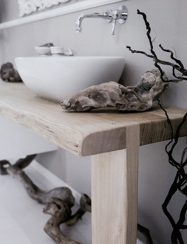 База под раковину WOOD GAIA BAwoodNAT + PIwoodNAT  - Вид №1