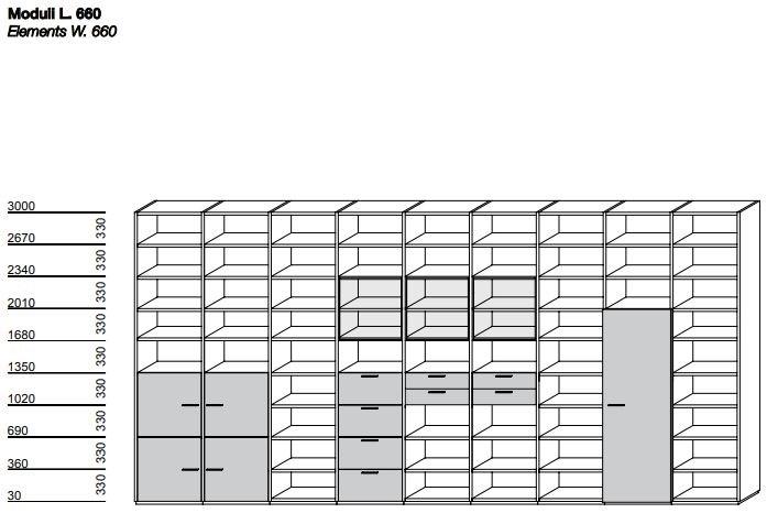 Porro Модульный книжный шкаф System sun-id-1363904 - Вид №12