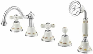 Смеситель MIGLIORE Provance ml.pro-8880 для ванны на 5 отверстий, хром