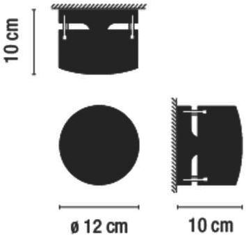 Vibia Настенный светильник из стекла Scotch sun-id-1433564 - Вид №10