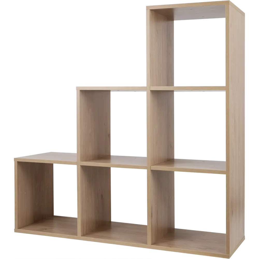 Стеллаж SPACEO KUB 123К, 104х104х31,7 см, цвет дуб STLM-2088543