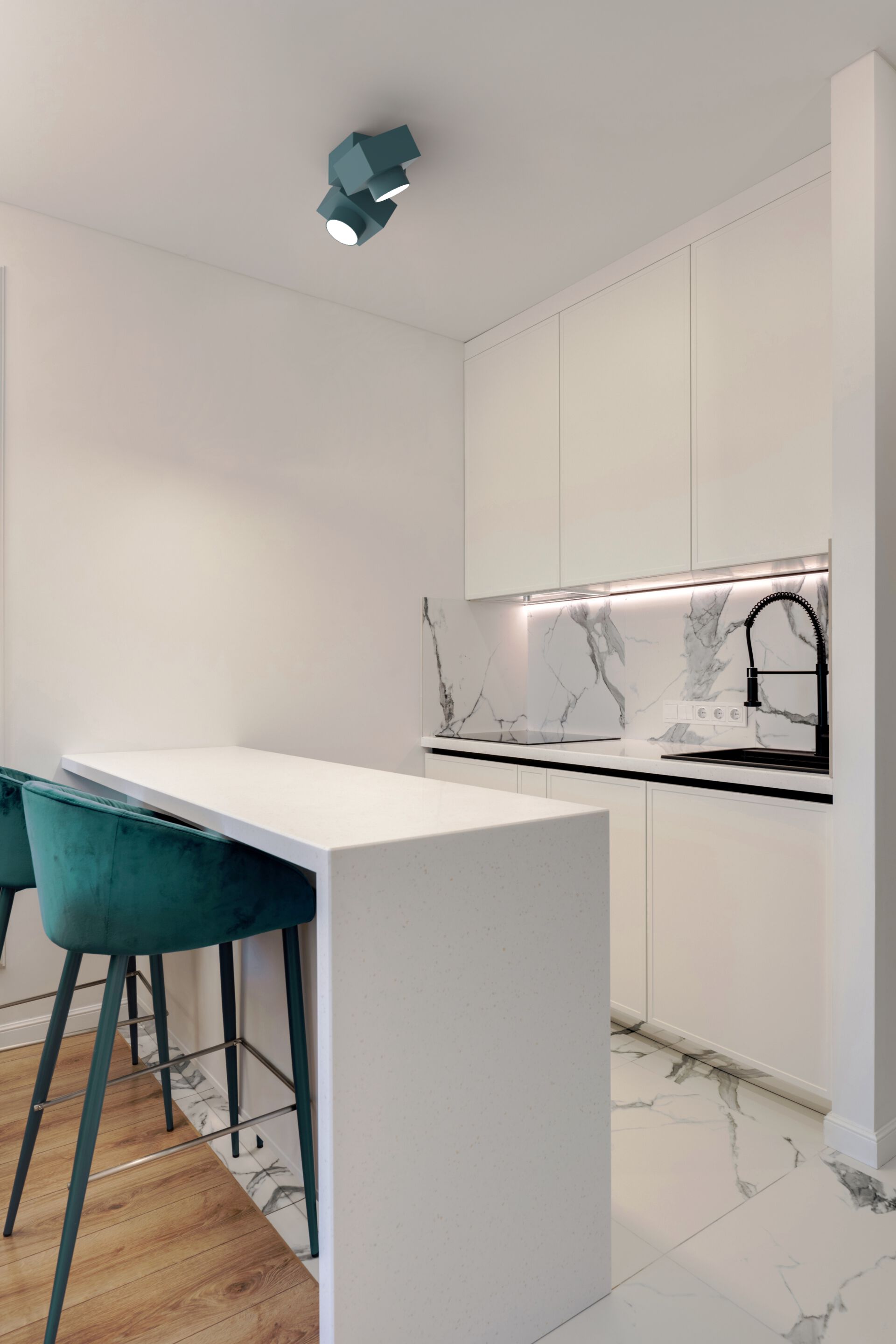 Светодиодный потолочный светильник WayPoint CROSS 2 LUCI ARCH-00134813 - Вид №4