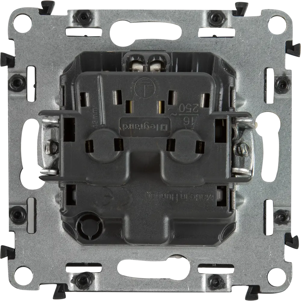 Розетка Legrand Valena Allure 2 контакта с заземлением цвет слоновая кость 82169359 STLM-2061463 - Вид №3