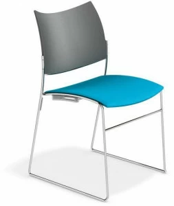 Casala Стул для конференций, штабелируемый салазками Curvy 1289-00