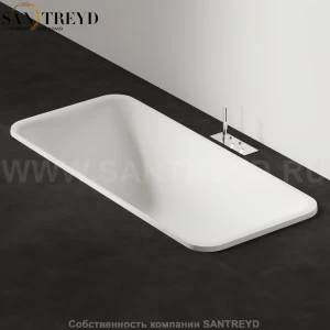 Ванна встроенная NOVECENTO белая