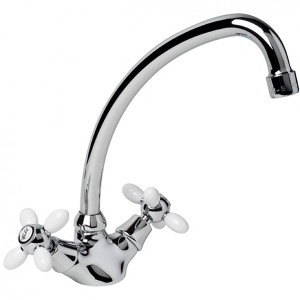 022 SPECTRUM white  Смеситель для кухни  ARGO kran